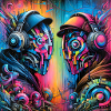 DaftPunk Style Art