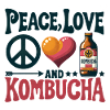 Paix, Amour, Kombucha 4