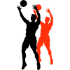 Volleyball Player Silhouette