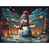 Christmas snowman