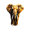 Geometric Style Elephant