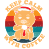 Stay Calm with Retro Coffee