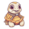 Cartoon Turtle Stoned