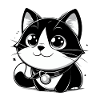 Anime Style Cat