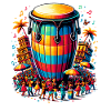 Cuban conga drum