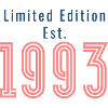 Limited Edition 1993 Birthday