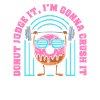 Donut Fitness Funny Donut Gym