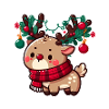Doux renne de Noël