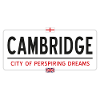Cambridge town sign