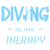 diving is my therapy
