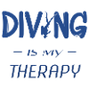 diving is my therapy