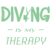 diving is my therapy