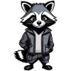Raton laveur cool