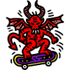 Devil Skateboard