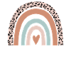 Emäntä Rainbow Leopard Hauska emäntä arvostus
