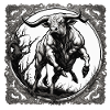 Stier / Bulle / Tier / Hörner / Stierkampf
