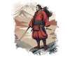 Japanischer Samurai