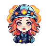 Firefighter Drawing