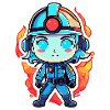 Firefighter Drawing