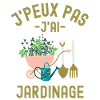 Humour jardinage jardin chenille