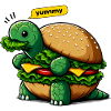 Turtle Burger Drôles D’animaux