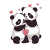I Love You Panda