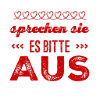 sagen sie es laut