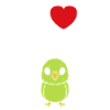 Oiseaux perruches humour petite perruche