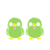 Oiseaux perruches humour petite perruche
