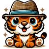 Mignon bébé tigre