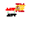 Syrien Spanien Flagge Spanier Syrer