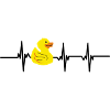 Heartbeat duck
