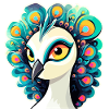 Peacock Bird Drawing