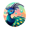 Peacock Bird Drawing