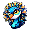 Peacock Bird Drawing
