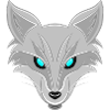 Silberfuchs - Elegantes Tierliebhaber Design