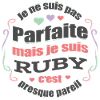RUBY PARFAITE - PRENOM RUBY