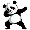 Dabbing Panda
