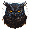 Cute Owls Face