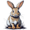 Fille lapin