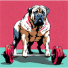Mastiff lift weights