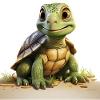 Little Funny Turtle
