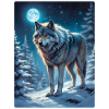 Winter Landscape Wolf 1.3