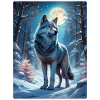 Winter Landscape Wolf 1.4