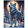 Winter Landscape Wolf 1.7