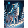 Paysage d’hiver Wolf 1.2