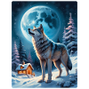 Winter Landscape Wolf 1.6