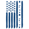 Police Officer USA Flag Patriotism
