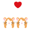 Mignon Humour petit hamster