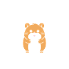 Mignon Humour petit hamster